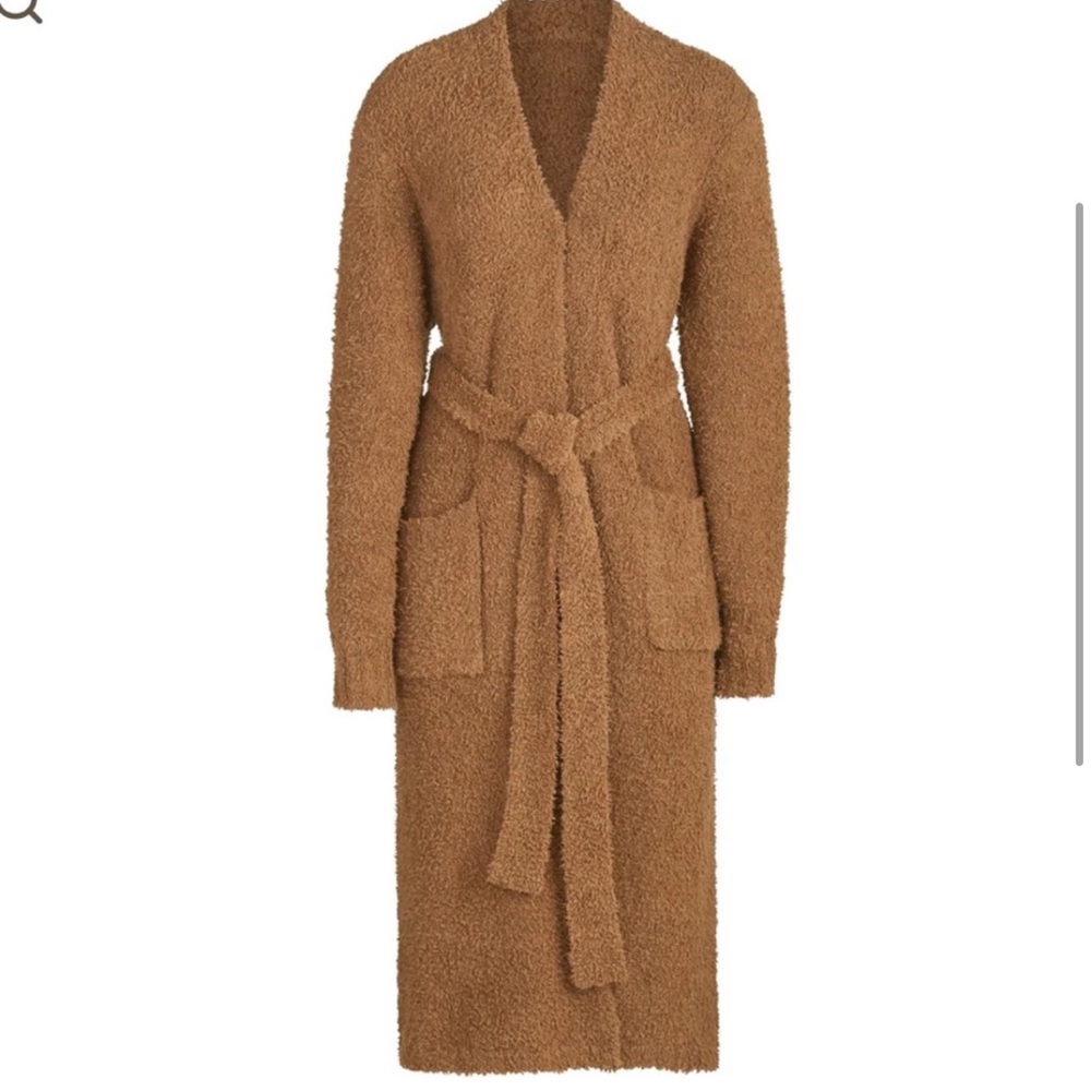 SKIMS S/M cozy knit robe.